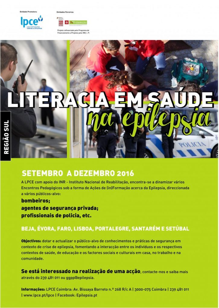 Literacia em Saúde na Epilepsia - Sul