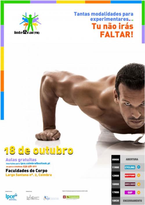 Integrar(Te) - 18 de Outubro em Coimbra